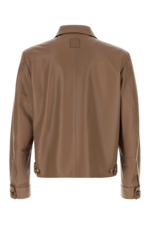 Biscuit leather reversible jacket Gray LOEWE (H526Y34LAX)