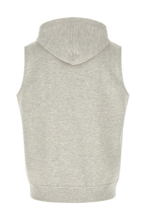 Hooded vest Gray