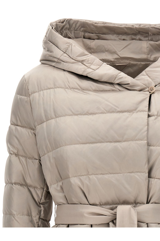 'Novef' reversible down jacket White