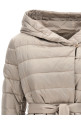 'Novef' reversible down jacket White