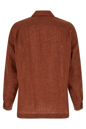 Linen shirt Red
