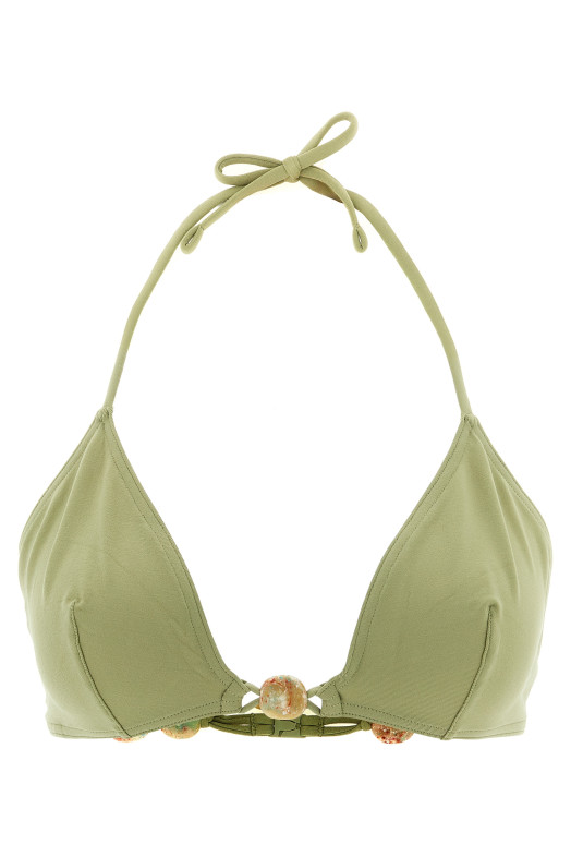 'Alva' bikini top Green
