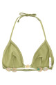 'Alva' bikini top Green