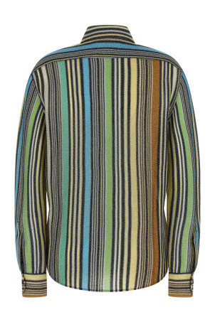 Lamé viscose shirt Multicolor