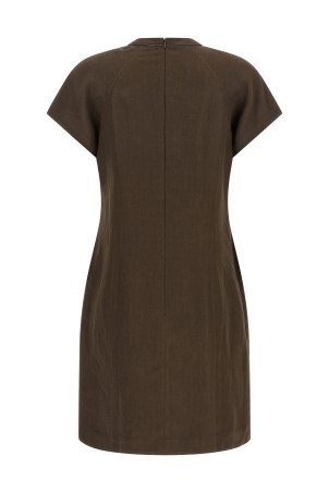 'T-shirt' dress Brown