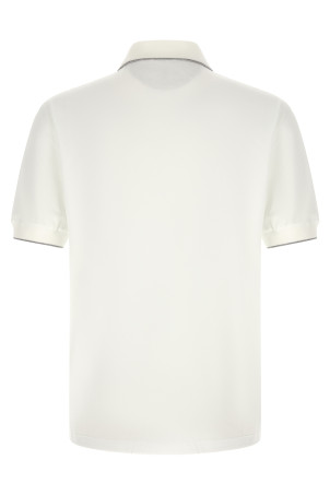 Techno piquet polo shirt White