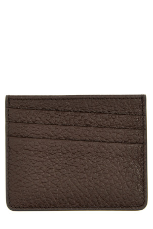 Slim card holder Brown