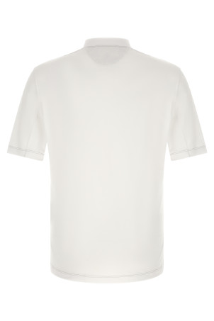 Techno piquet t-shirt White