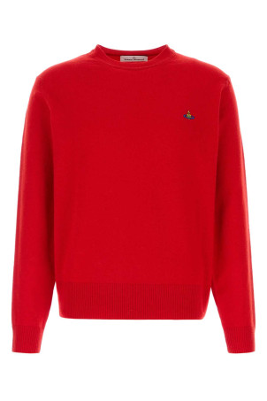 Свитер «Алекс» из красной шерстяной смеси от VIVIENNE WESTWOOD (2701002TY0018)