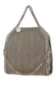 Embellished fabric tiny Falabella handbag Gray STELLA McCARTNEY (391698WP0613)