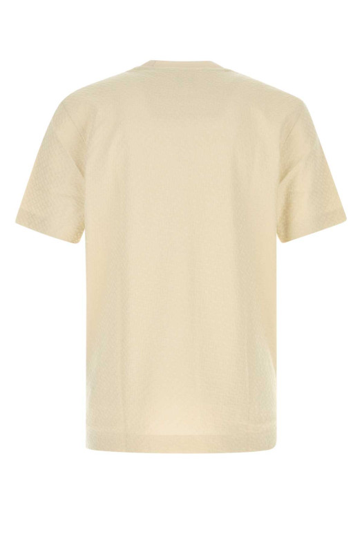 Cream cotton t-shirt BOSS (50557395)