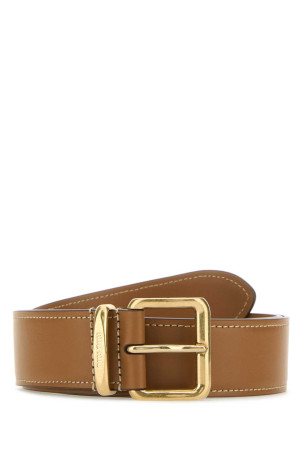 Caramel leather belt MIU MIU (5CC5362AIX)