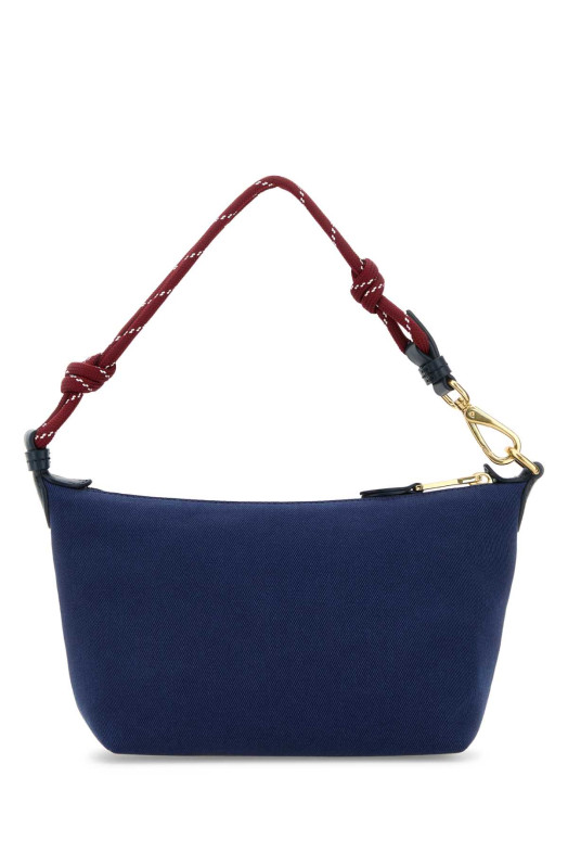Navy blue gabardine handbag MIU MIU (5NE8412IA7)