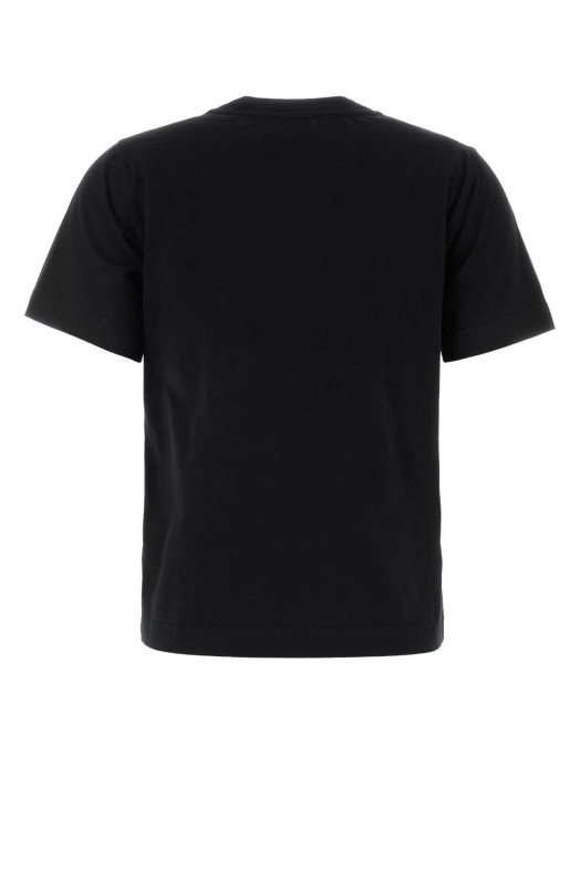 Black cotton t-shirt Black BURBERRY (8119094)