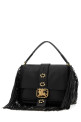 Black leather small Rider handbag Black BURBERRY (8126286)