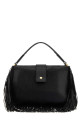 Black leather small Rider handbag Black BURBERRY (8126286)