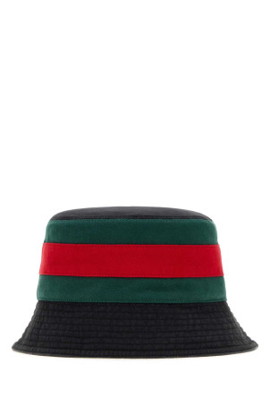 Slate canvas bucket hat GUCCI (8757424HBKI)