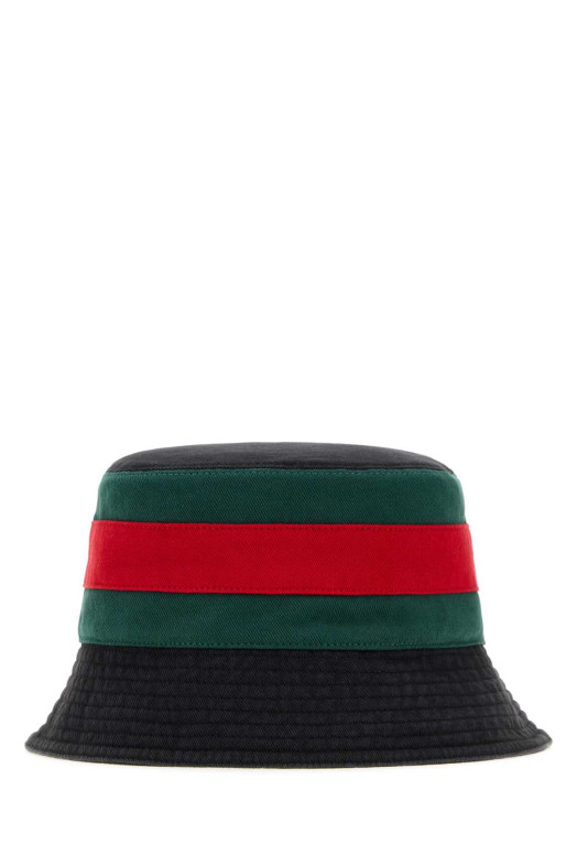 Slate canvas bucket hat GUCCI (8757424HBKI)