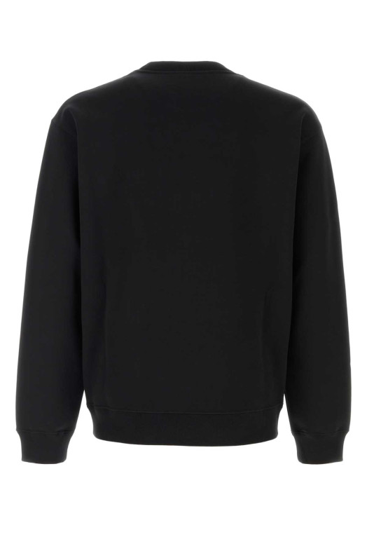 Black cotton sweatshirt Black VALENTINO GARAVANI (9V3MF28RBHH)