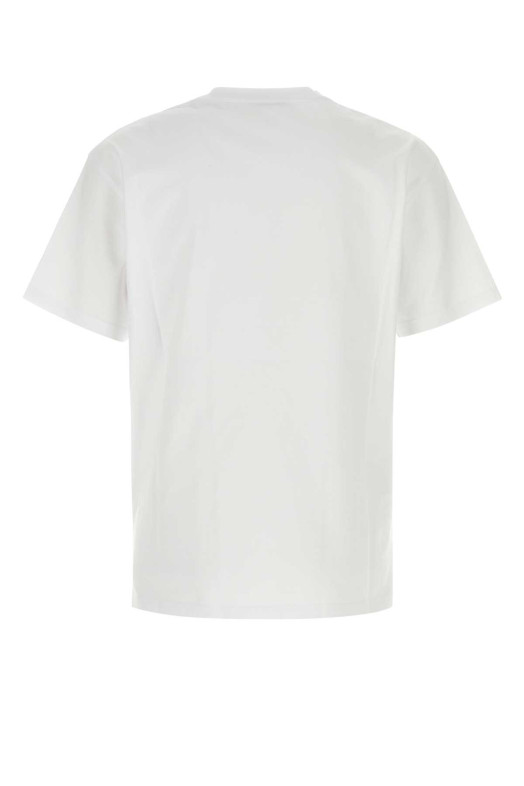 Белая хлопковая футболка GIVENCHY (BM71NK3YSJ)