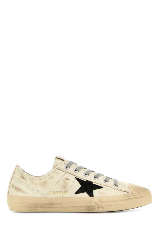 Ivory leather V-Star 2 sneakers GOLDEN GOOSE DELUXE BRAND (GMF00129F003996)