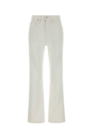 White denim jeans Black JIL SANDER (J03KA0357J46463)