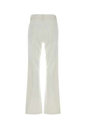 White denim jeans Black JIL SANDER (J03KA0357J46463)