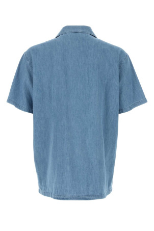 Light blue chambray shirt Green JIL SANDER (J21DL0273J45348)
