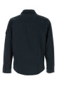 Dark blue stretch cotton shirt Black STONE ISLAND (L1S151200015S0012)