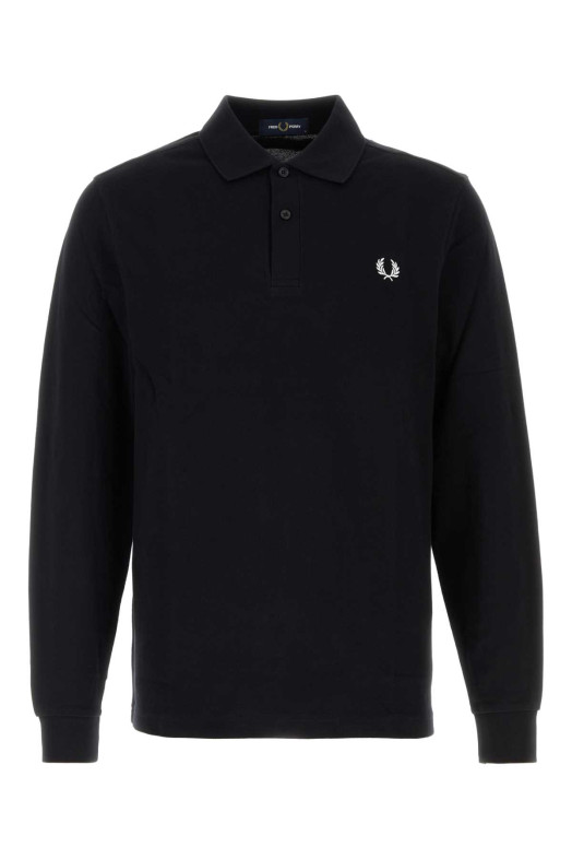Black piquet polo shirt FRED PERRY (M6006)