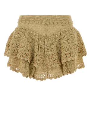 Beige crochet Olzea skirt-pant ISABEL MARANT (SH0327FAD2L04I)
