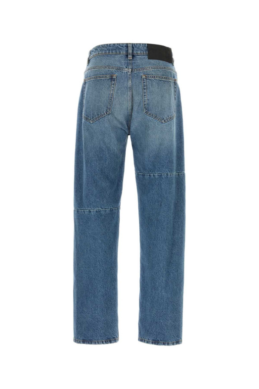 Джинсы из денима черного цвета MM6 MAISON MARGIELA (SH0LA0009M30058)