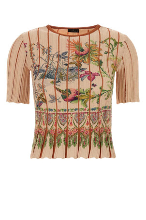 Printed polyester blend t-shirt ETRO (WRKE0122AKD65)