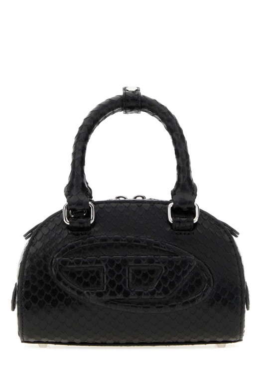 Black leather 1DR Dome handbag DIESEL (X10369P8958)