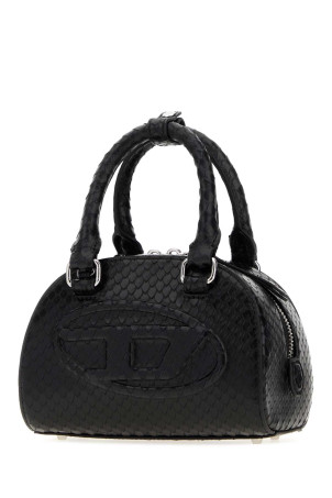 Black leather 1DR Dome handbag DIESEL (X10369P8958)