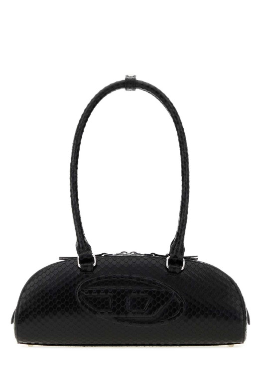 Black leather  1DR Dome shoulder bag DIESEL (X10641P8958)