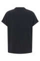 'Shiny Trims' T-shirt Gray