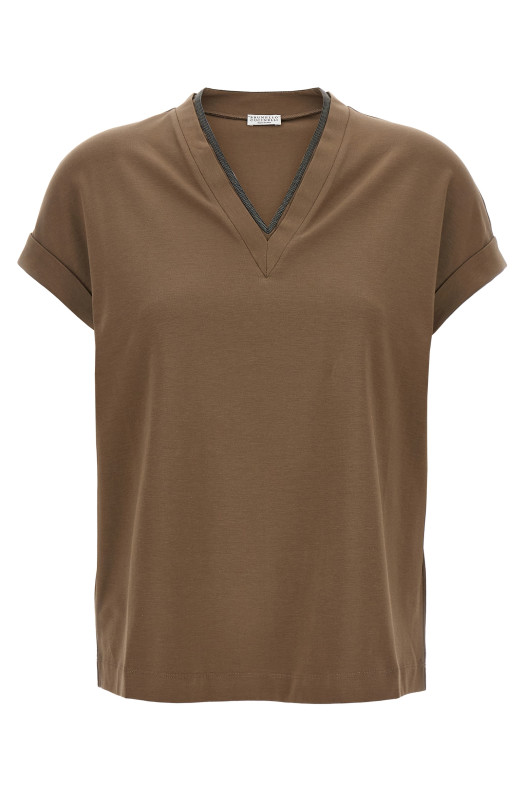 T-shirt Monile Brown