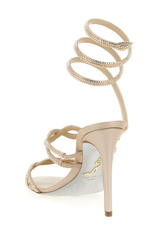 'Braid Cleo' sandals Beige