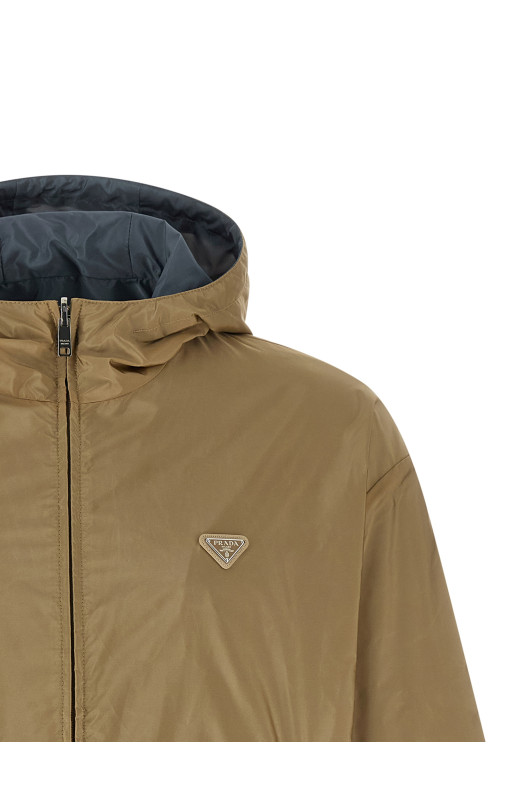 Двусторонняя куртка Re-Nylon Feather, многоцветная PRADA SGD108SOOO1WQ9F05JX