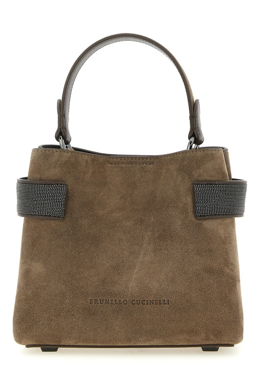 'Essence' small handbag Brown