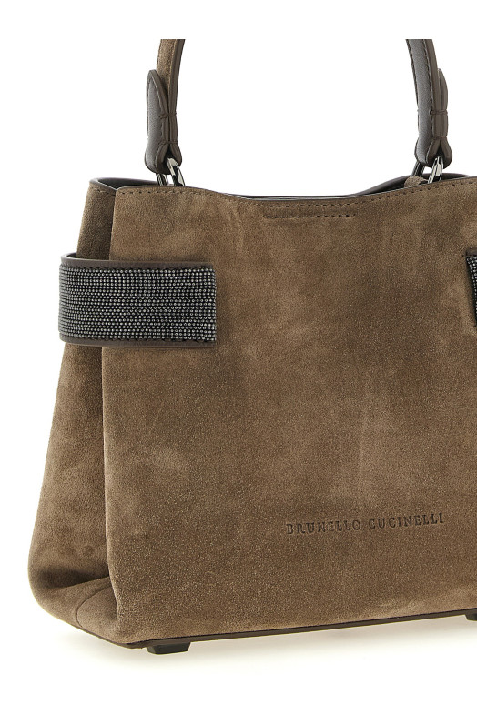 'Essence' small handbag Brown