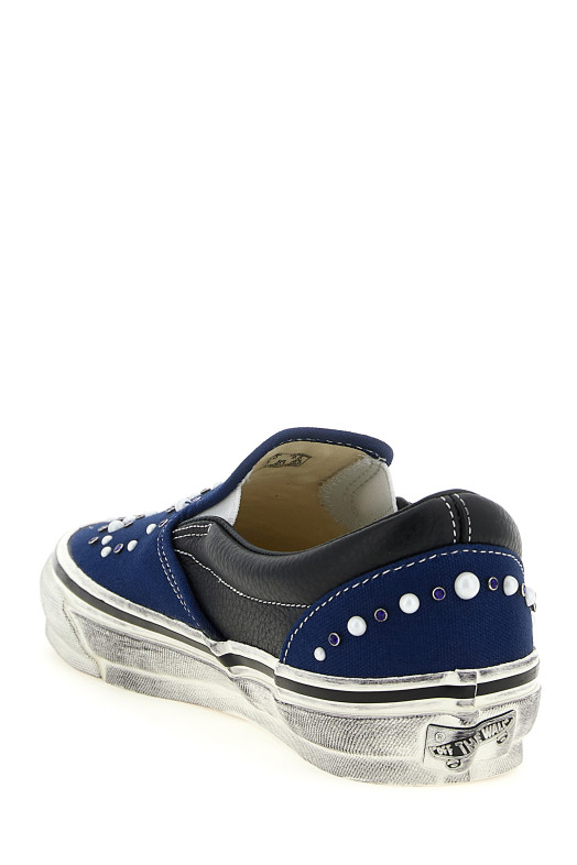 Кроссовки «Premium Classic Slip-On» синего цвета VN000D9PIND1