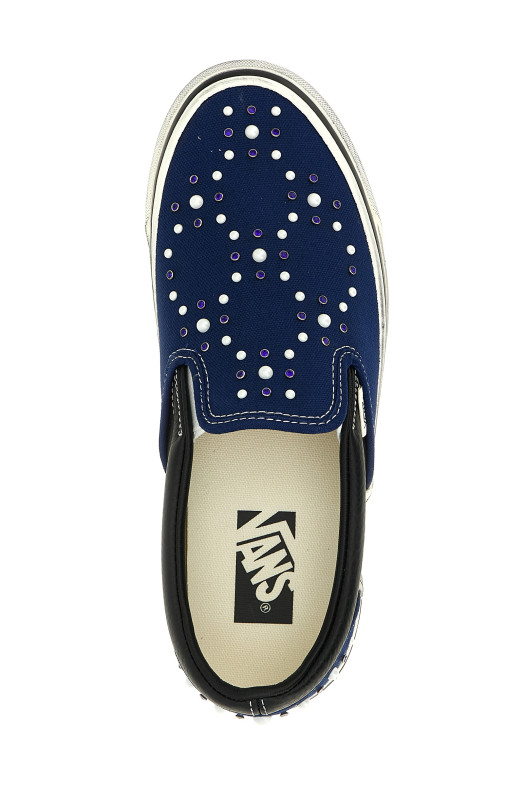 Кроссовки «Premium Classic Slip-On» синего цвета VN000D9PIND1