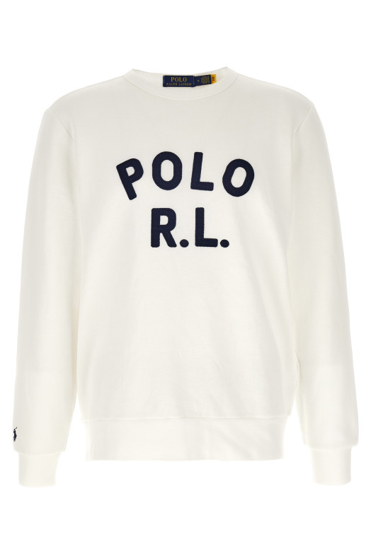 Свитшот с синим логотипом POLO RALPH LAUREN 710B20223001