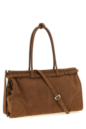 Велика сумочка «Prada Bonnie», коричнева 1BA433VMOM2GB8F0324