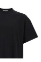 Футболка с логотипом, черно-серая JIL SANDER J22GC0277J20348001