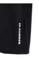 Футболка с логотипом, черно-серая JIL SANDER J22GC0277J20348001