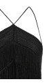 'Reina' top Black