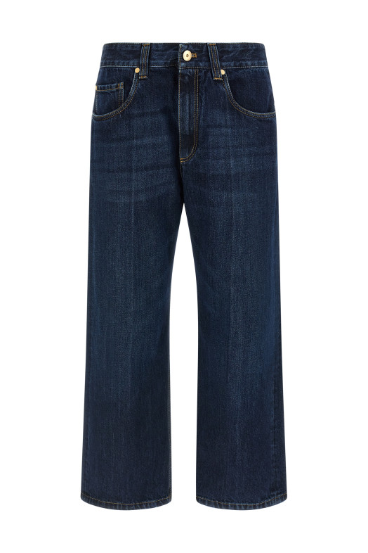 Cropped jeans Blue